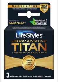 Lifestyles Ultra Sensitive Titan 3`s