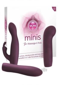 Skins Minis Massage A Trois - Magenta