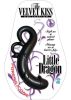 The Velvet Kiss Collection Little Dragon Silicone Dong - Black