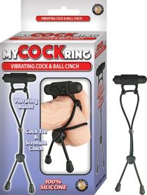 My Cock Ring Vibe Cock And Ball Cinch Black