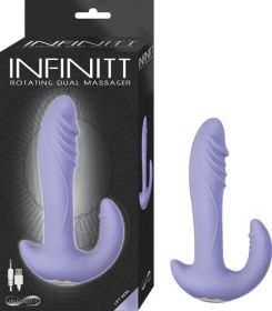 Infinitt Rotating Dual Massager Lavender