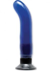 Waterproof G-Spot Wallbanger Blue Vibrator