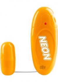 Neon Mega Bullet Vibrator Orange