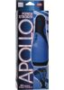 Apollo Power Stroker Masturbator 8.5 Inch - Blue