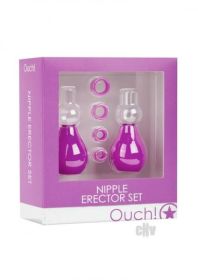 Ouch Nipple Erector Set Purple