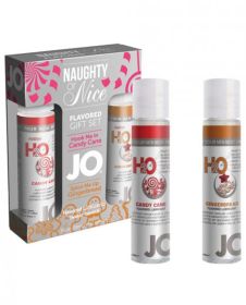 JO H20 Flavor Candy Cane Gingerbread Lube Set