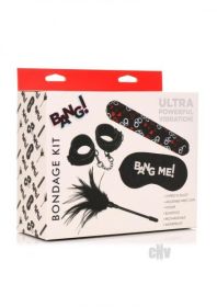 Bang! 4 Pc Bondage Kit - Black