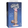 Vibro Realistic Dildo 6 inch - Beige