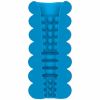 Mood Thrill Triple Texture Masturbator Blue