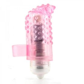 Frisky Finger Light Up Finger Massager - Pink