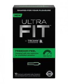 Trojan Ultrafit Freedom Feel 10 Ct.