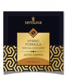 Sensuva Hybrid Personal Moisturizer Single Use Packet Salted Caramel .20oz