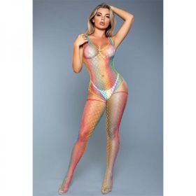 Sweet Revenge Bodystocking Rainbow Os