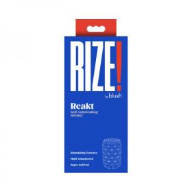 Rize Reakt Self-lubricating Stroker White