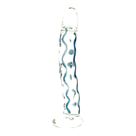 Glass Gem Dildo (emerald)