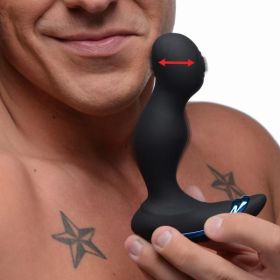 Alpha Pro 6X P-Pounce Double Tapping Prostate Stimulator Black