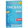 Trojan Condom Enz With Spermicidal Lubricant 12 Pack