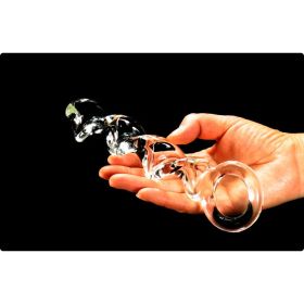 Spiral Glass Dildo Massage Stick Pyrex Penis Dongs Crystal Wand Wholesale