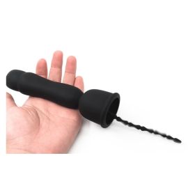 USB Rechargeable Urethral Vibrator Multi Frequency Urethra Stimulator Vibrating Penis Plug